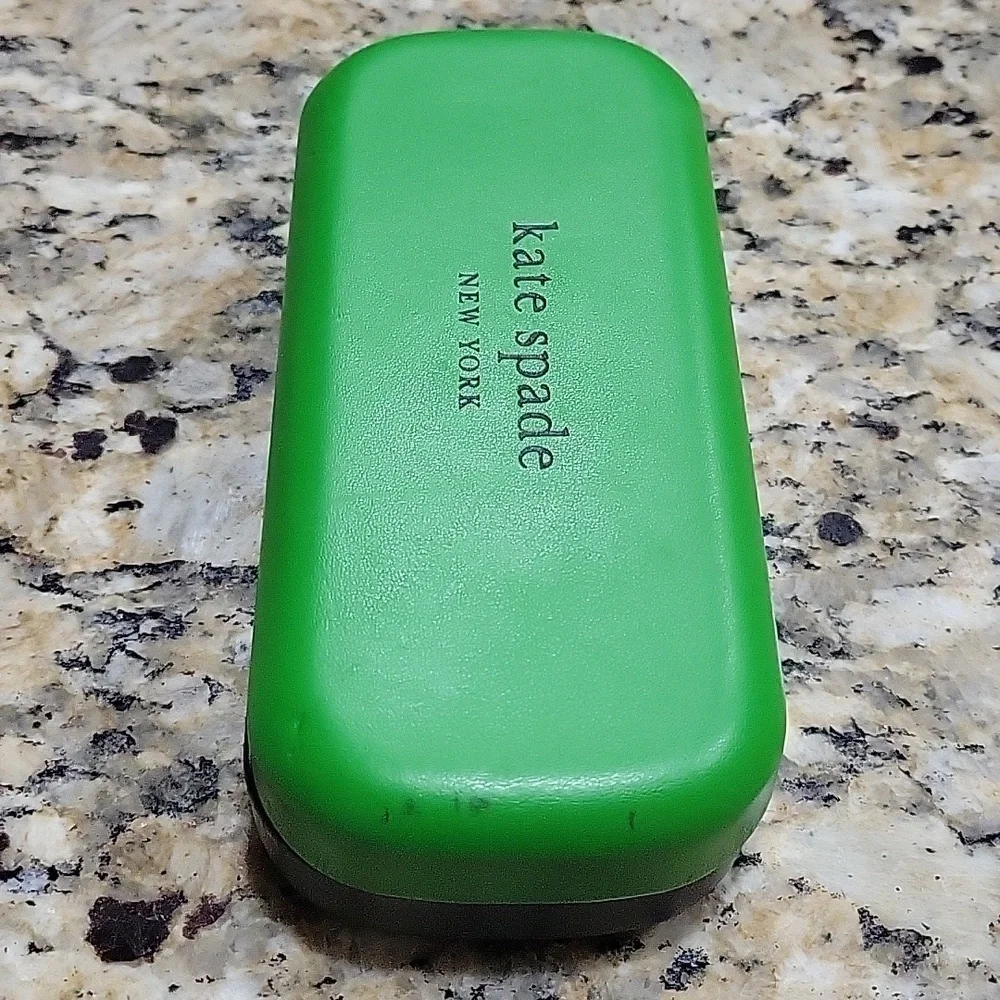 Kate Spade Green Eyeglass Case